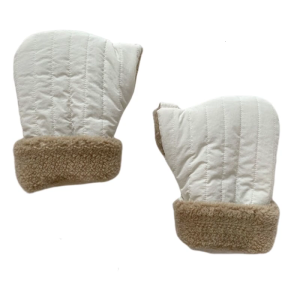 Childrens Scooter Gloves Bicycles Plush Warm Mittens Kids Balance Bike Gloves Comfortable Hand Muffs for Out Riding