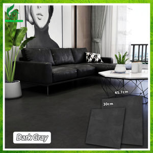 2MM Thickness Marble Design Vinyl Tiles Flooring Sticker Waterproof Self Adhesive Floor Home Decor