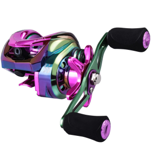Kelos Pancing Baitcasting 12 + 1 Kelos Pancing Bass Umpan Tangan Kanan Kiri Rasio Gir 7.2:1