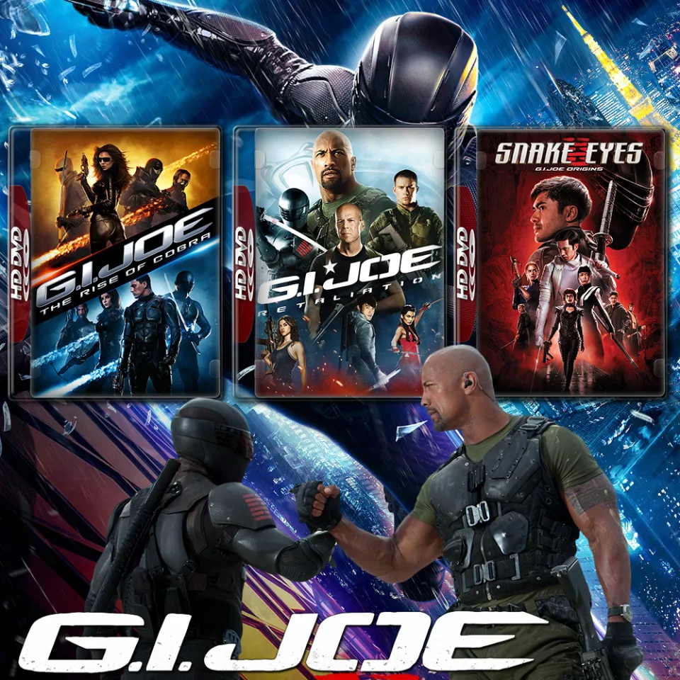 G.I. Joe จีไอโจ ภาค 1-3 DVD หนัง มาสเตอร์ พากย์ไทย | Lazada.co.th