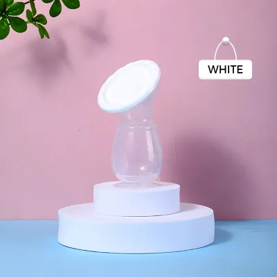 Manual Silicone Breast Pump Portable Breastmilk Collector Baby Feeding Soft Suction