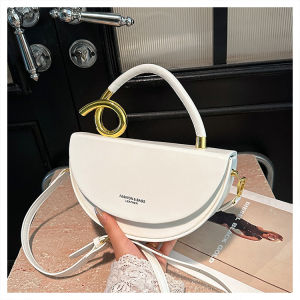 AE Light luxury high-end niche handbag saddle bag for women 2026 New trendy shoulder and crossbody bag