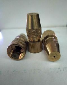 Spuyer Nosel Nozel Nozzle 1 Lubang Sprayer Elektrik Manual Lurus
