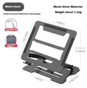 【READY STOCK】computer stand 電腦 支架 Foldable Notebook Stand Height Adjustable/360° Rotating Laptop Stand