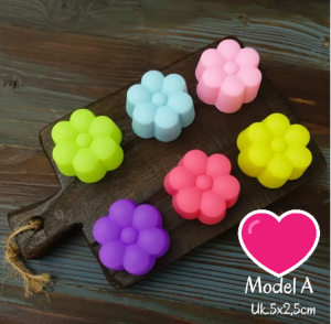 1 buah Cetakan kue bolu putu ayu silikon / Cetakan coklat puding / Cetakan jelly agar serbaguna