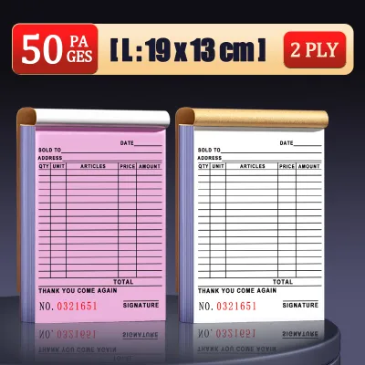 Carbonized Resibo Receipt Wholesale With CarbonDuplicate Receipt Sold Business Delivery Note