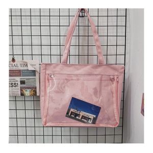 กระเป๋าใส่แท่งไฟ กระเป๋าผ้าไปคอนเสิร์ต กระเป๋าผ้า มี 2 ด้าน ใส ทึบ มองไม่เห็นด้านใน ita-bag