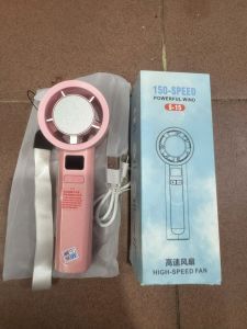 Quạt Cầm Tay Mini Siêu Mát 150Speed Powerfullwind S15 Thiết Kế Nhỏ Gọn Tiện Lợi Mang Đi Du Lịch