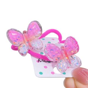 Bé gái tập đi ngọt ngào cột tóc ngọt ngào bướm dây buộc tóc tóc tết Nhẫn cột tóc kiểu đuôi ngựa cho nữ dây buộc tóc 1 cặp