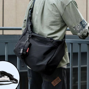 【SG Stock】Mens Large-Capacity Waterproof Messenger Bag - 15" Laptop Fit For College/Travel/Casual