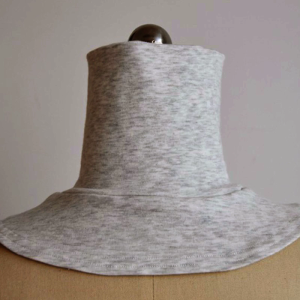 Women Men Simple Solid Color Dickey False Fake Collar Turtleneck Detachable Cotton Half Top High Neck Cover Loop Scarf