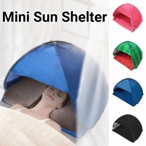 SVSAKZ168 Automatic Opening Mini Portable Sun Shelter Sand Proof Windproof Pet Shelter Instant Shade Foldable Mini Sun Shelter Outdoor Use