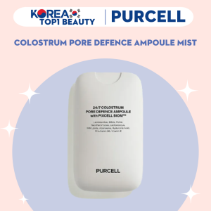 PURCELL Colostrum Pore Defence Ampoule 55ml | Korean Ampoule Mist Hydrating Face Spray Pore Care Dewy Glow