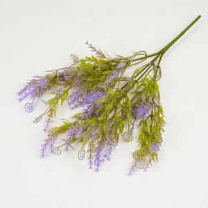 Aksesoris Rumput Daun Ulir Bintik Cabang 5 Plastik/Baby Breath Gypso Pikok Bahan Dekorasi Rumah Dan Pelaminan Rangkaian Bunga