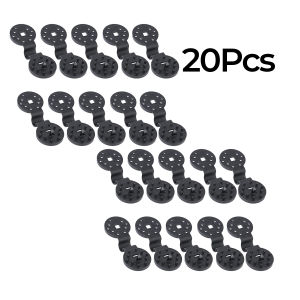 50pcs Sunshade Net Clip Garden Net Shade Clip Klip Jaring Orkid Cangkuk Klip Jaring Hitam Shading Sun Shade Fixed Clip