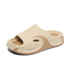 Free Shipping MenS Clogs Beach Sandals Non-Slip Thick-Soled Height-Increasing Outdoor Sports Closed-Toe Slippers Antibacterial And Odor-Resistant Closed-Toe Slippers