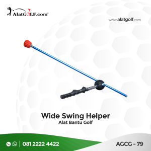 Wide Swing Helper Golf#1 dengan Correct Grip Position