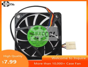For EVERFLOW R126015SU 60x60x15mm DC 12V 0.4A 4-Pin PWM High-Speed Cooling Fan