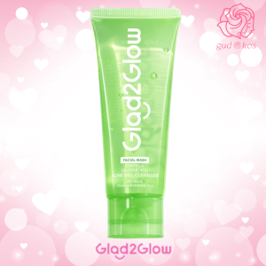 Glad2Glow Centella Facial Wash Salicylic Acid Acne Gel Cleanse |Sabun Cuci Muka face wash 70ml