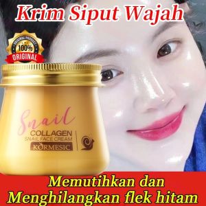 Snail Collagen Face Cream 80g Tender Care Krim Pemutih Penghilang Flek Hitam membandel Penghilang Bekas Jerawat Krim siang dan malam Kolagen siput Pelembab Memutihkan Mencerahkan Kulit Anti Penuaan Anti-kerut krim Pemutih