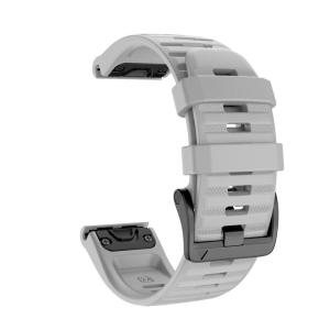Zenia 22MM Skin-friendly Soft Silicone Quick Release fit Watch Strap for Garmin Forerunner 970 965 955 945 935 Instinct 3 Fenix 8 E AMOLED 7 6 Pro Sapphire 5 Plus Quatix Approach S70 47mm S62 S60 Descent G1 G2 MARQ Tactix D2 Delta Epix Gen 2 COROS VERTIX