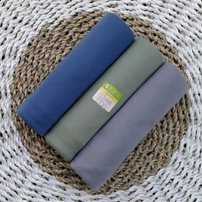 3 Pcs Bedong Bayi Warna Polos Pernel Selimut Baby Newborn 100 x 90