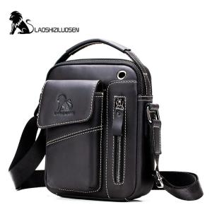 Kev Trend Shoulder Bag Genuine Leather Bag Small Shoulder Bag Messenger Bags Handbags Casual Fashion Business Bag Shoulder Bag