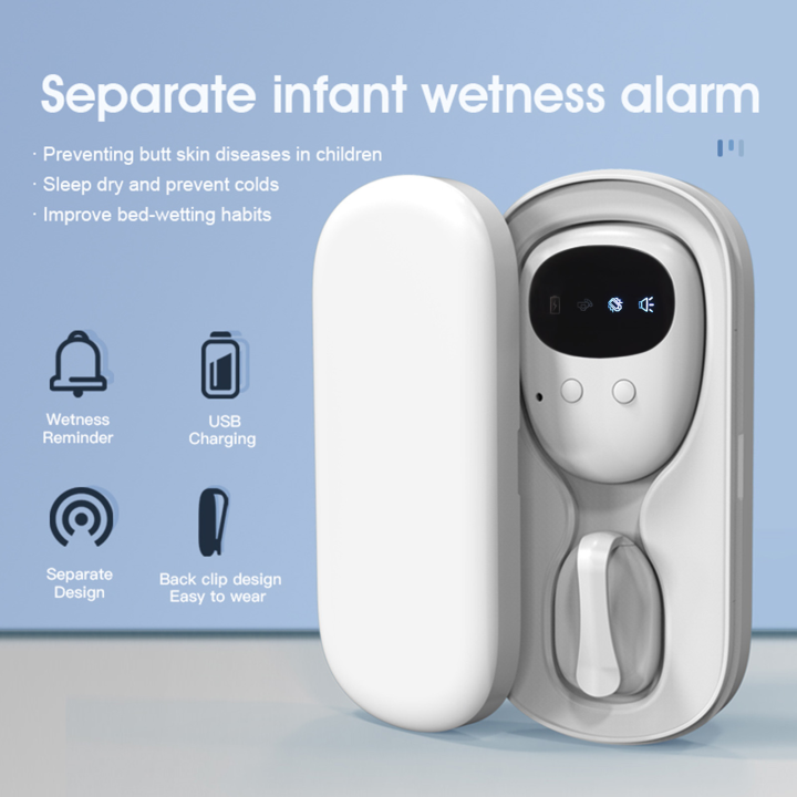 Wireless Bedwetting Alarm, Bedwetting Sensor Monitors with Separate ...