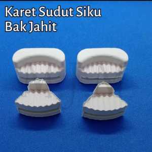 Karet Sudut Siku Bak mesin Jahit Set 4 Pcs ( meja mesin jahit direct drive ) - Karet tatakan mesin Jahit