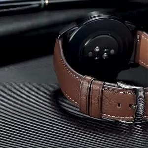 powerlink Applicable to Huawei Watch4 GT4 Intelligence BUDS Hand GT3 Table GT5 New Genuine Leather Original Strap