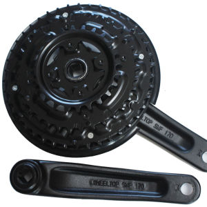 [Local seller+COD]MTB Crankset Mountain Bike Dental Disc 6/7/8 Speeds 48T 170mm