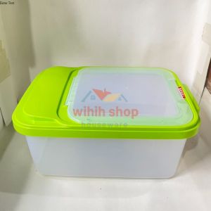 tempat simpan beras /rice box / kotak simpan beras 10 KG merek asvita