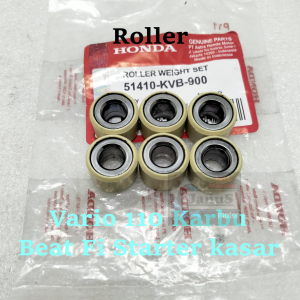 ROLLER VARIO 110 KARBU TECHNO ORIGINAL HONDA HGP BEAT FI SPACY FI SCOOPY FI ONLY ASLI ORI ORISINIL AHM BERAT STANDAR (Bisa Cod)