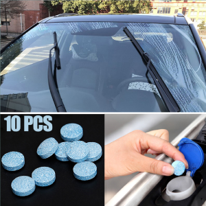 (10pcs) Car Windshield Cleaner Glass Cleaner Car Solid Wiper Window Cleaning for Any Glass or Window
