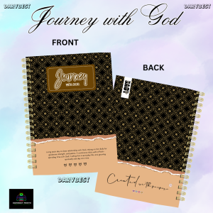 Personalized Devotional Journal notebook SOAP method/format for Bible study church notebook with box and ballpen