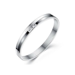 Couple Gelang Wanita Titanium Sisik Naga Anti Karat Love Bracelet Men Women Ladies Diamond Aksesoris anti karat