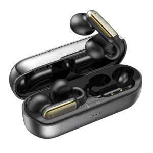 【🔥SG SELLER 🔥】RICHMENTGADGET Open Ear Bone Conduction Headphones Headset Earbuds Wireless Bluetooth 5.3 Noise Cancelling EarbudsWireless Headphones 40Hrs Playtime Ear budsEarphones audifonos inalambricos with Earhooks for Gym Running Cycling Hiking