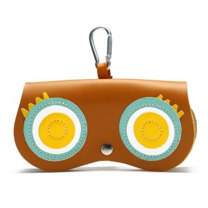 WH Portable Fashion Cartoon Glasses Storage Box Cute Sunglasses Bag Can Hang Eyeglasses Case