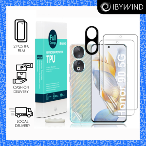 IBYWIND Screen Protector For Honor 90 5G (TPU Film) / Honor 90 Lite 5G (Tempered Glass)