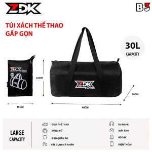 Túi Xách Thể Thao Gấp Gọn ZDK B3 30L – Chống Nước Chống Bụi Siêu Nhẹ Gập Gọn Tiện Lợi