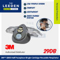 3M 3200 Half Facepiece Single Catridge Reusable Respirator by Leeden Online Store. 