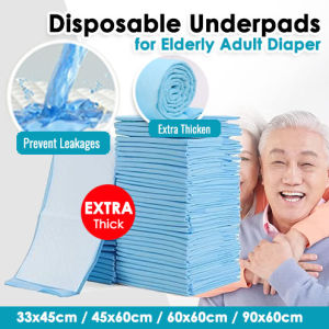 🇸🇬【Thickened】Disposable Incontinence Bed Pad | Underpads | For Adult and Baby Nursing / Baby Puppy & Adults Bed Pads Disposable Adults Dog Pee Pads Extra Large XL Incontinence Pads
