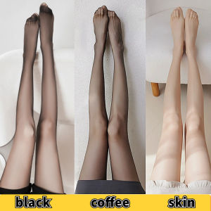 ✨CADIAES✨ถุงน่องผู้หญิงถุงน่องที่มองไม่เห็นบางเฉียบสิ่งประดิษฐ์ขาเปลือยผิวบางเซ็กซี่ในฤดูร้อนถุงน่องสีดำและถุงน่องสีเนื้อ