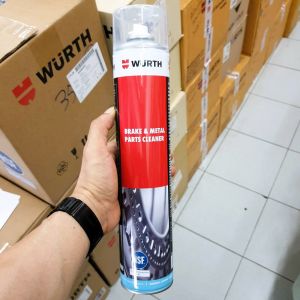 สินค้าล๊อตใหม่ฉีดแรง สเปรย์ทำความสะอาดเบรค ล้างเบรค WURTH BRAKE CLEANER 700ml และ 500ml ทำความสะอาด เขม่า ฝุ่นเบรค คราบน้ำมัน คราบจาระบี และคราบสกปรก