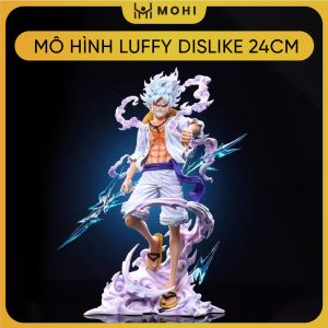 [Tặng LED] - Mô hình Luffy DisLike siêu nét cao 24cm. Mô hình Onepiece