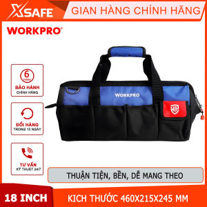 Túi đựng dụng cụ bằng vải dệt kích thước 460mm (18 inches) Workpro - WP281005