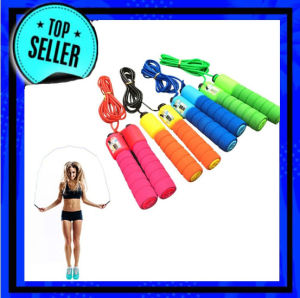 Alat Lompat Tali Hitung Otomatis - Skipping Jump Rope + Counter Penghitung Lompat Tali by TOPSELLER1