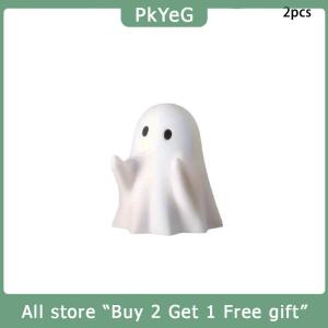 [COD] PkYeG KITCHEN Funny Ghost Pen Holder Spooky Ghost Figurine Design Pencil Holder For Desk Organizer Accessory Gifts For Families Friends