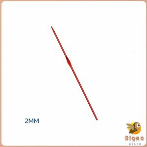 Digeo Multicolor Aluminum Crochet Hooks Knitting Needles Craft Yarn Length 15cm Width 2mm-6mm