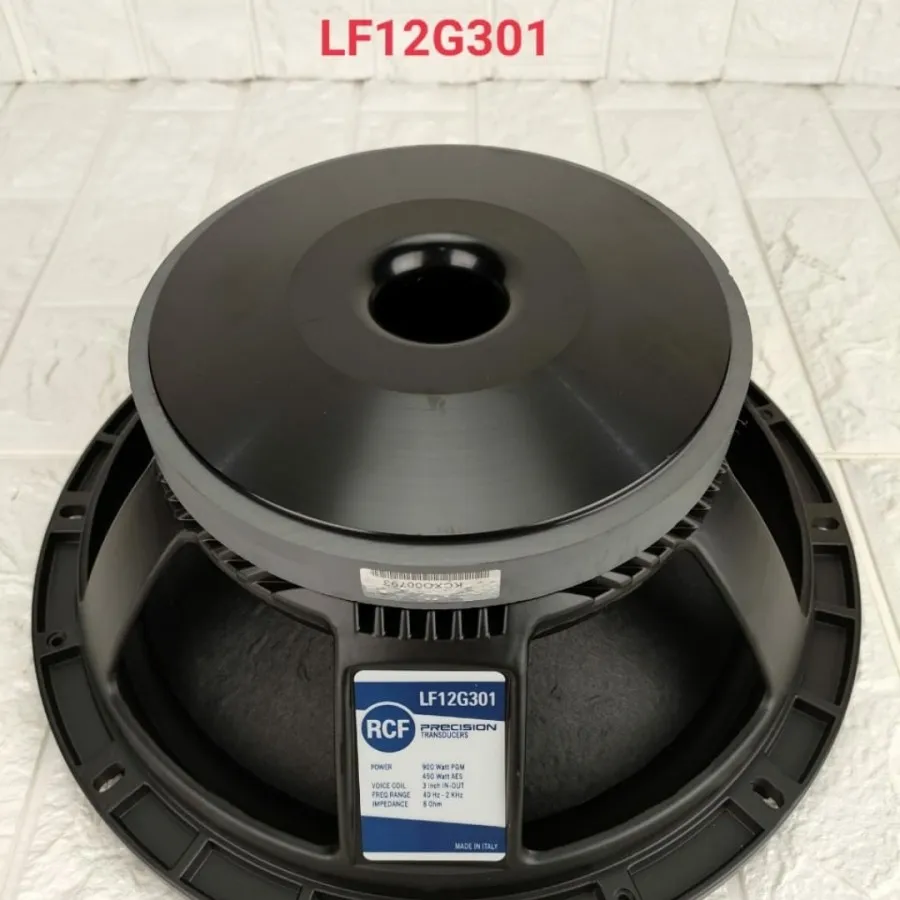 Speaker Woofer RCF L12 G301 12 inch GRADE A 600-800Watt Voice